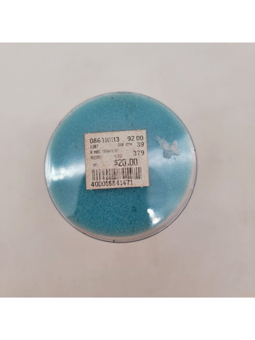 Siegfried & Roy Mirage Las Vegas Glass Ornament "Seasons Greetings" xmas Decor - Picture 6 of 8